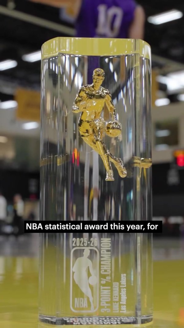 配资股市 47.8%！肯纳德在训练中接受本赛季联盟第一三分命中率奖杯